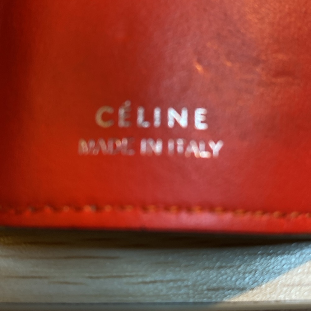 Céline Vintage Tan Leather 6 keycase/2 slot Wallet - Picture 10 of 12